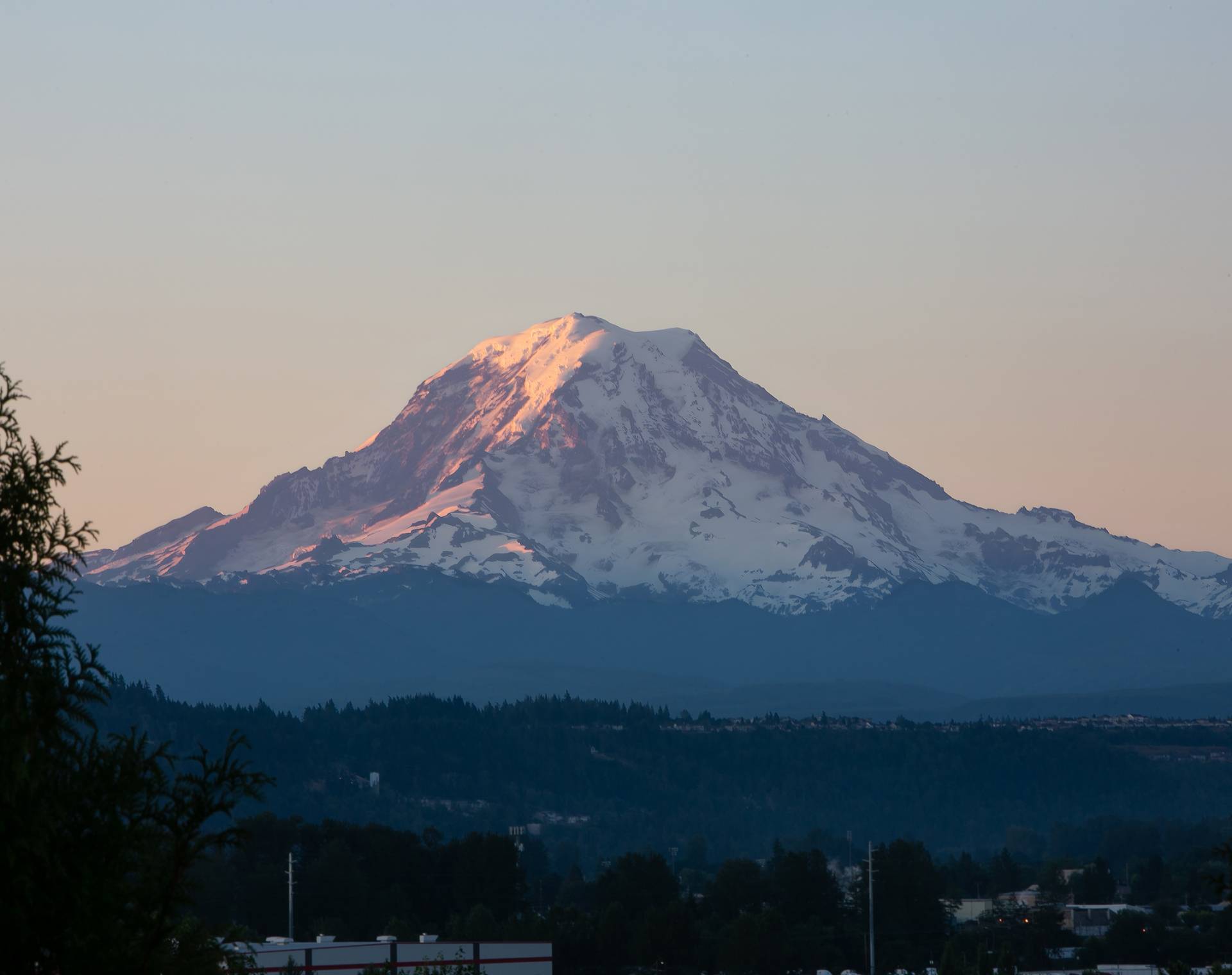 Forested landscape of the Pacific Northwest